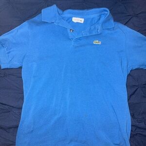 Lacoste Blue Polo Shirt Classic Design